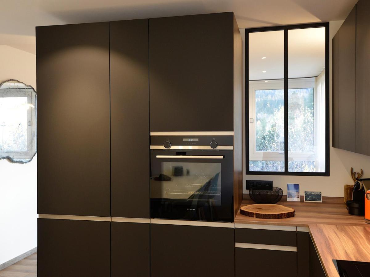 Apartamento T4 Renove Avec Vue Mont-Blanc, 4 Etoiles, Proche Centre, Parking - Fr-1-507-62 Chamonix Mont Blanc Exterior foto